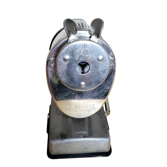 Boston Vacuum Mount Self Feeder Pencil Sharpener Vintage - Picture 4 of 9